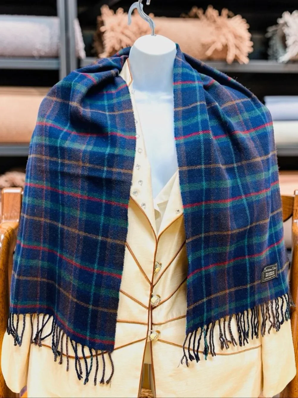 England Made Christian Dior Wool Scaf 60
